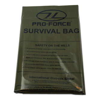 Highlander sac de survie olive