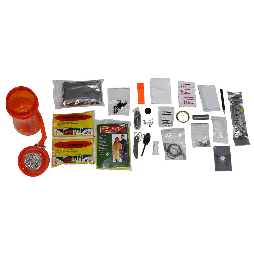 Kit de survie Extrême 34 pièces