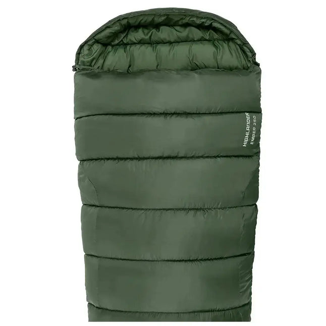 highlander-schlafsack-phoenix-ember-250-mummy-oliv-ansicht-2