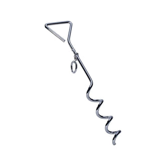 Piquet hélicoïdal en métal 40 cm