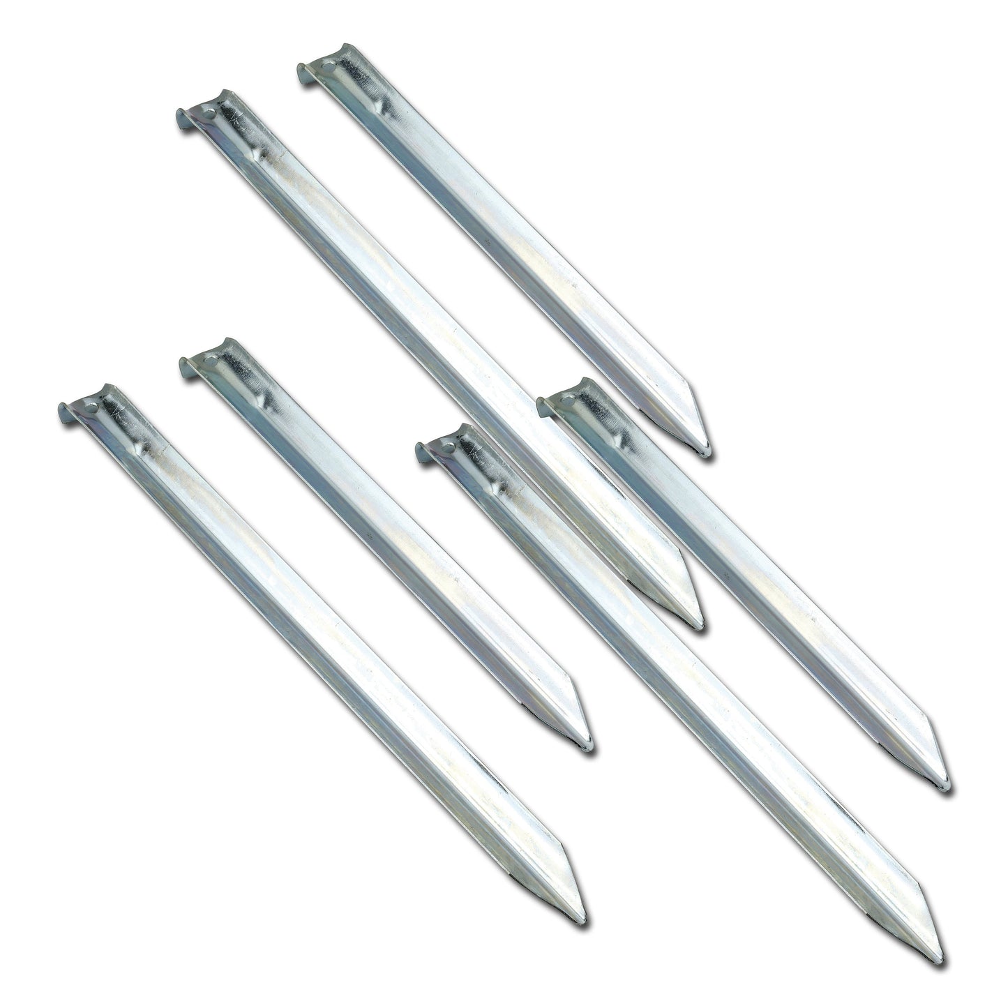 Piquets en acier V-Peg lot de 6