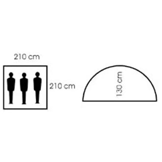Tente 3 personnes Monodom