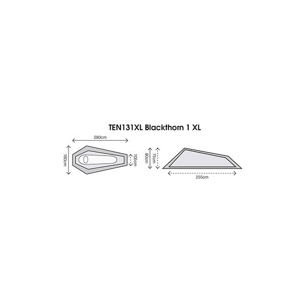 Tente Blackthorn XL 1 personne