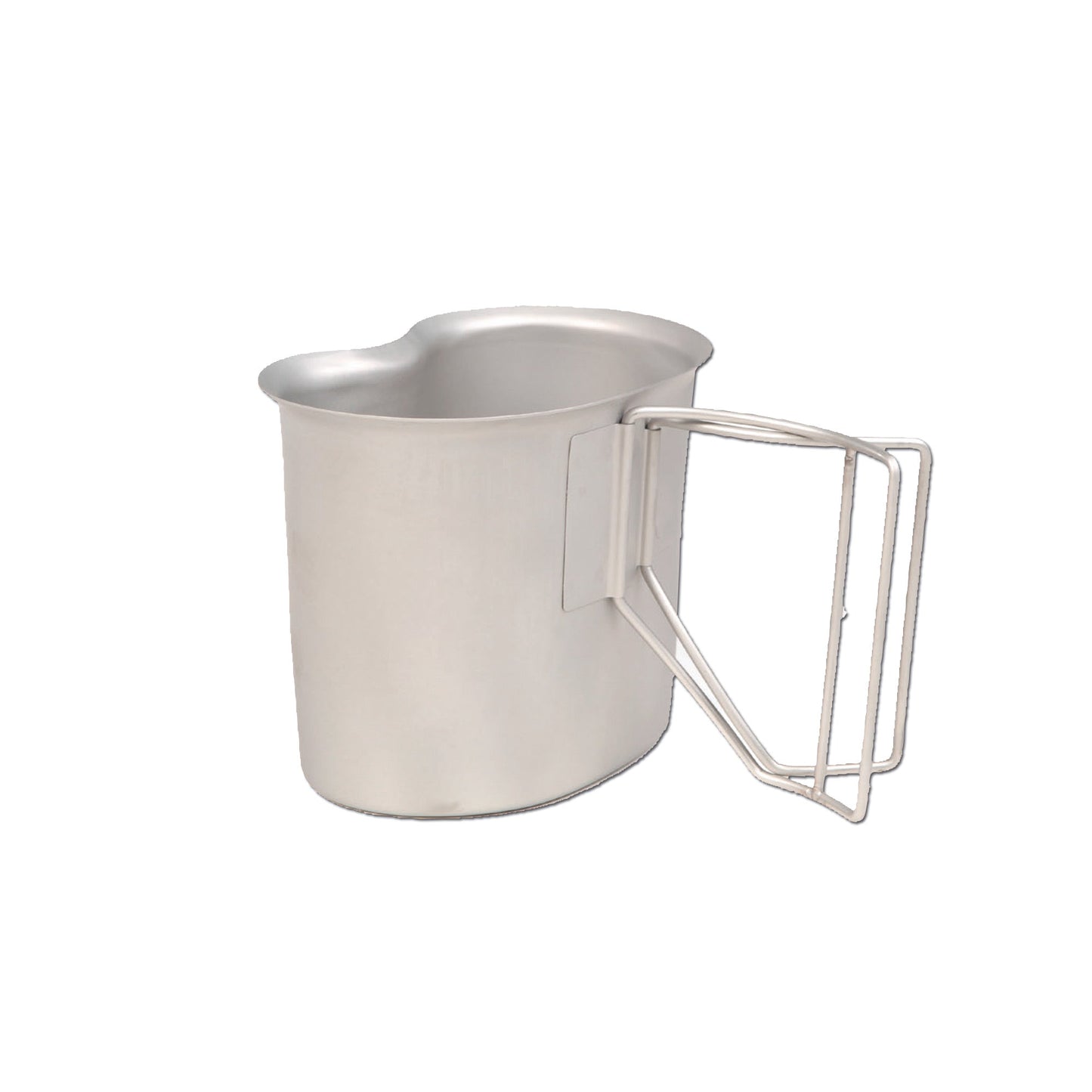 Quart US acier inoxydable neuf