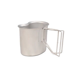 Quart US acier inoxydable neuf