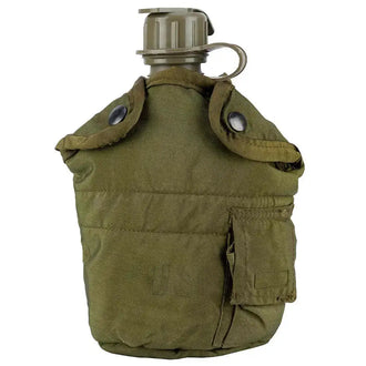 Gourde US 1 qt. avec housse olive d’occasion