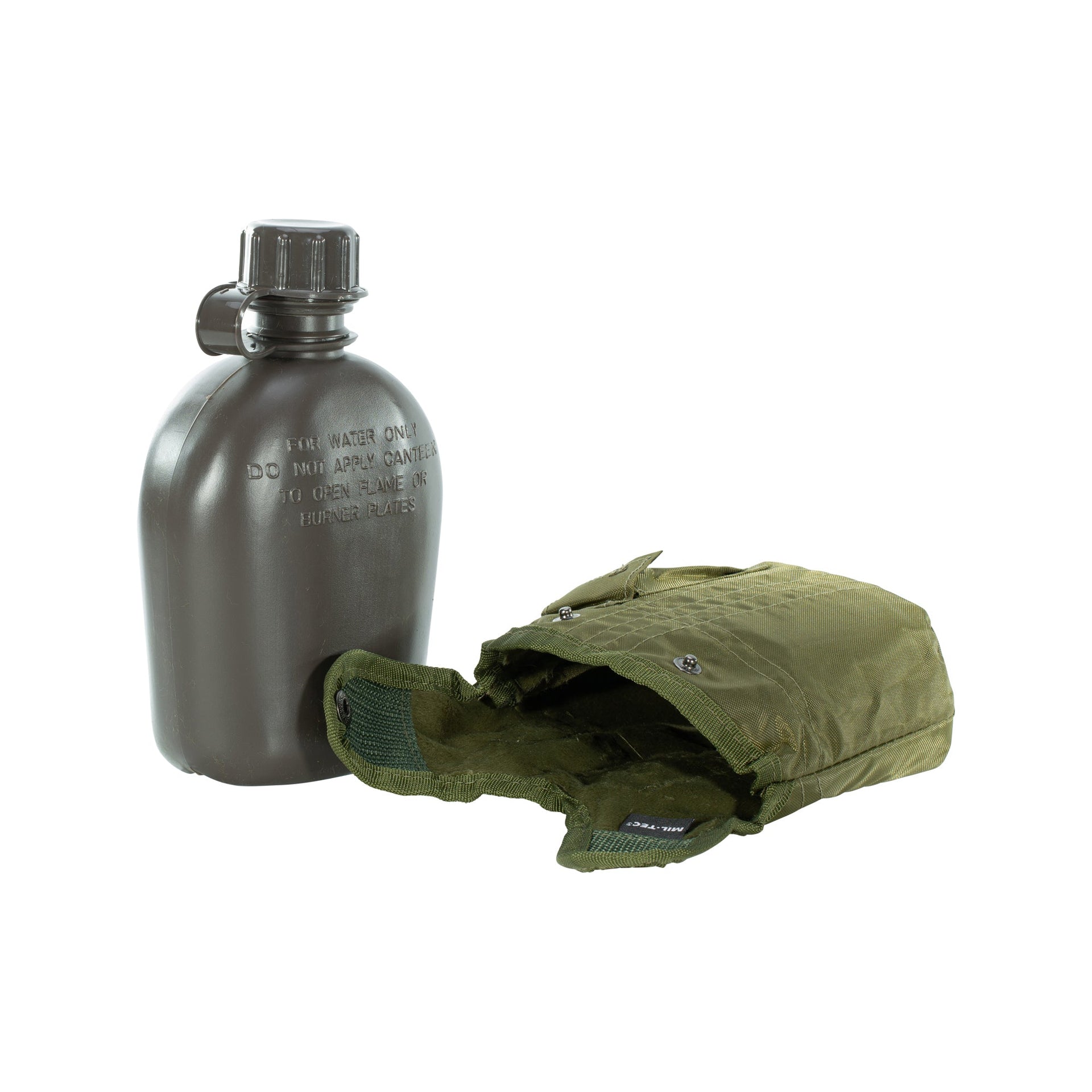 Gourde 1 qt. Import avec housse