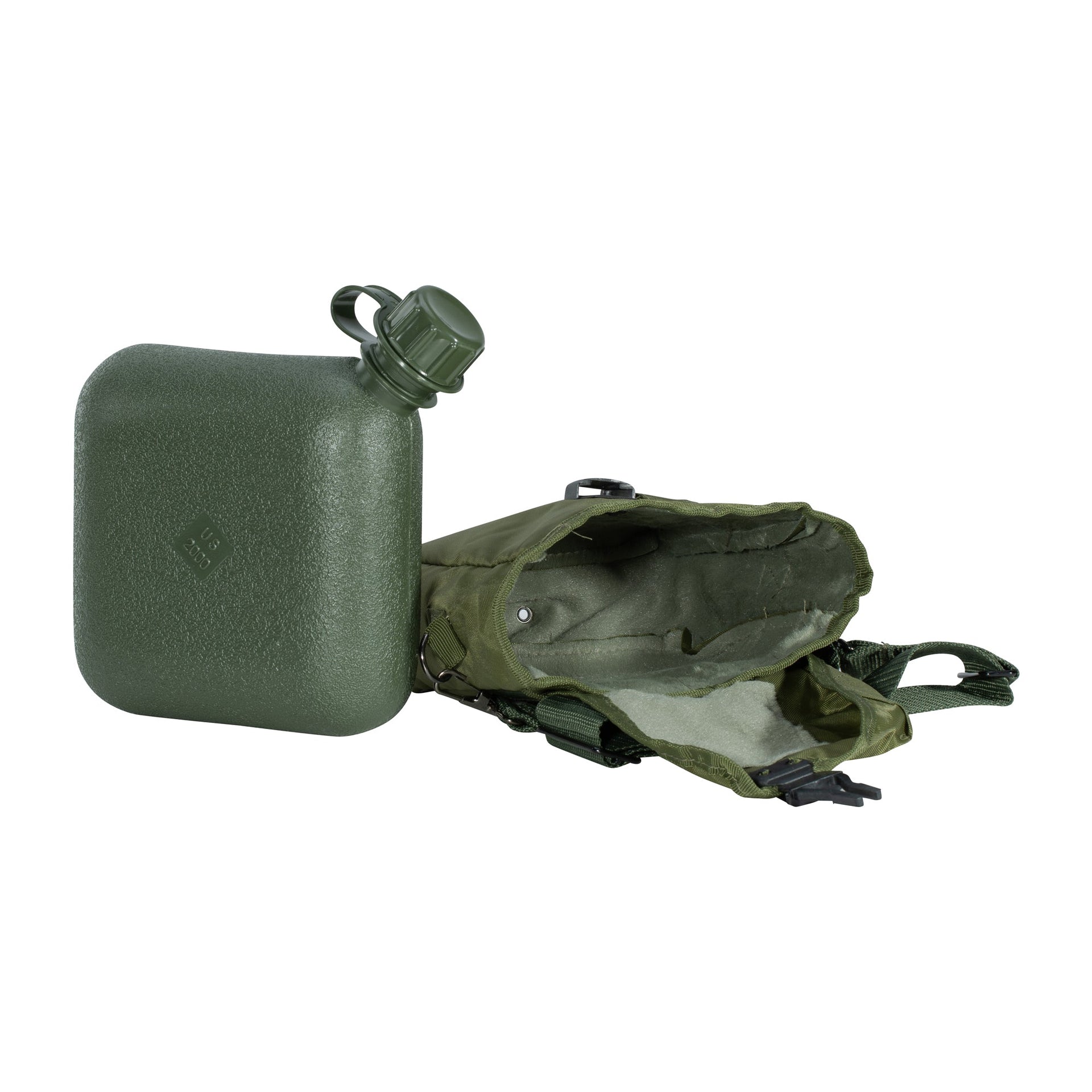 Gourde 2 qt. import  avec housse