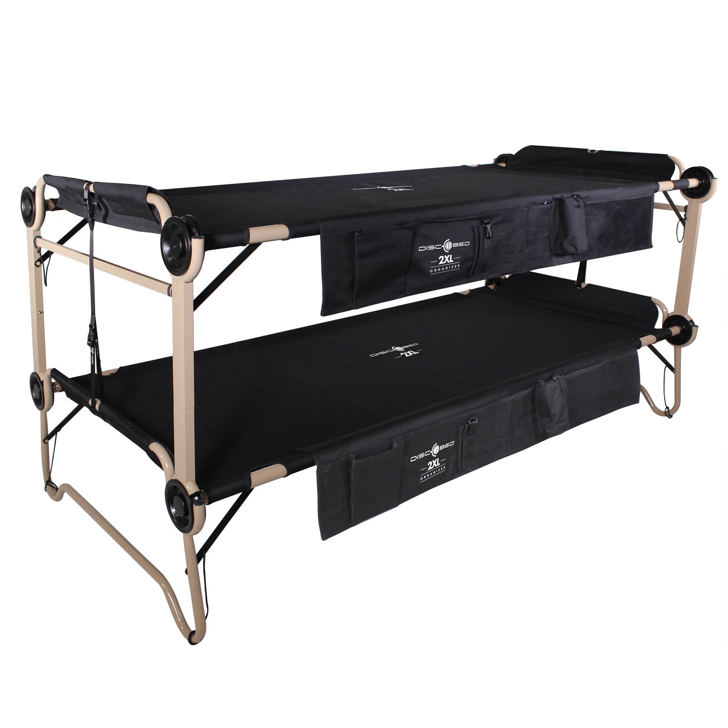 Lit de camp 2XL avec rangement latéral