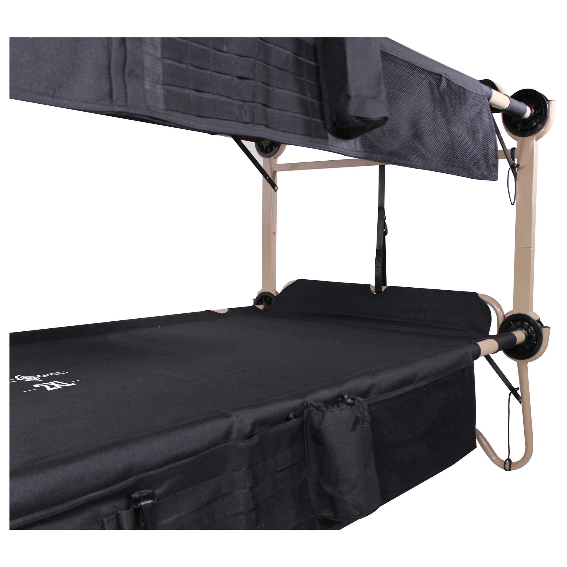 Lit de camp 2XL avec rangement latéral