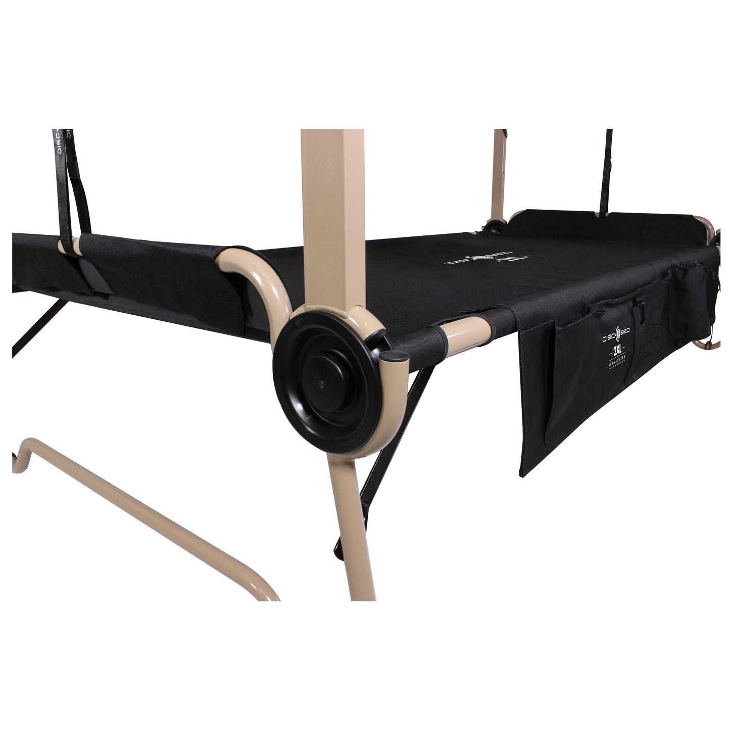 Lit de camp 2XL avec rangement latéral