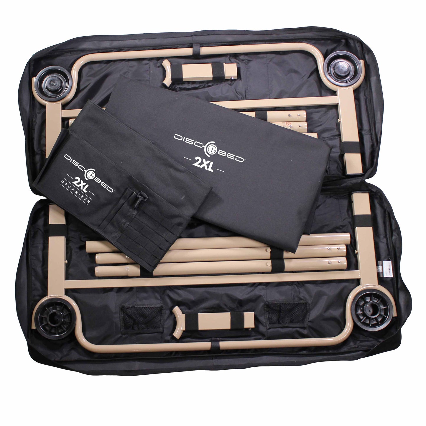 Lit de camp 2XL avec rangement latéral