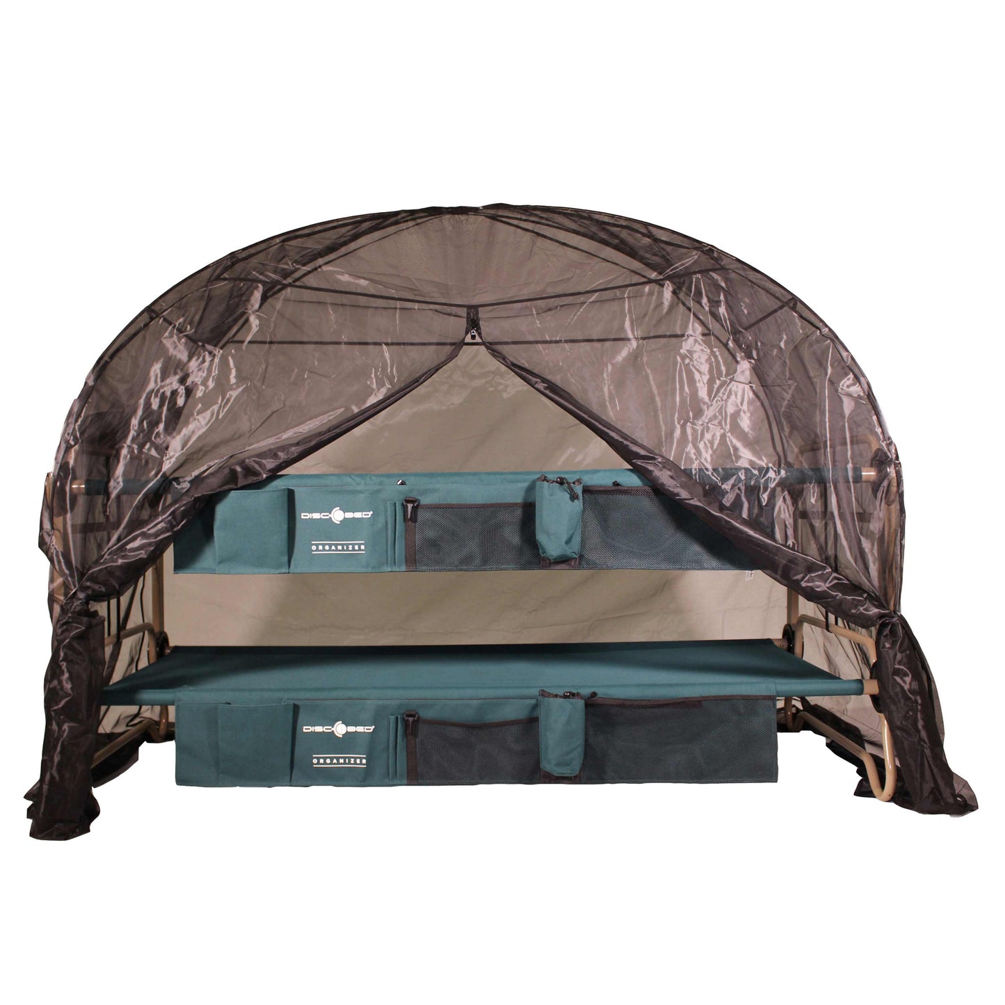 Moustiquaire avec armature pour lit de camp