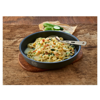 Pâtes à la crème avec poulet et épinards