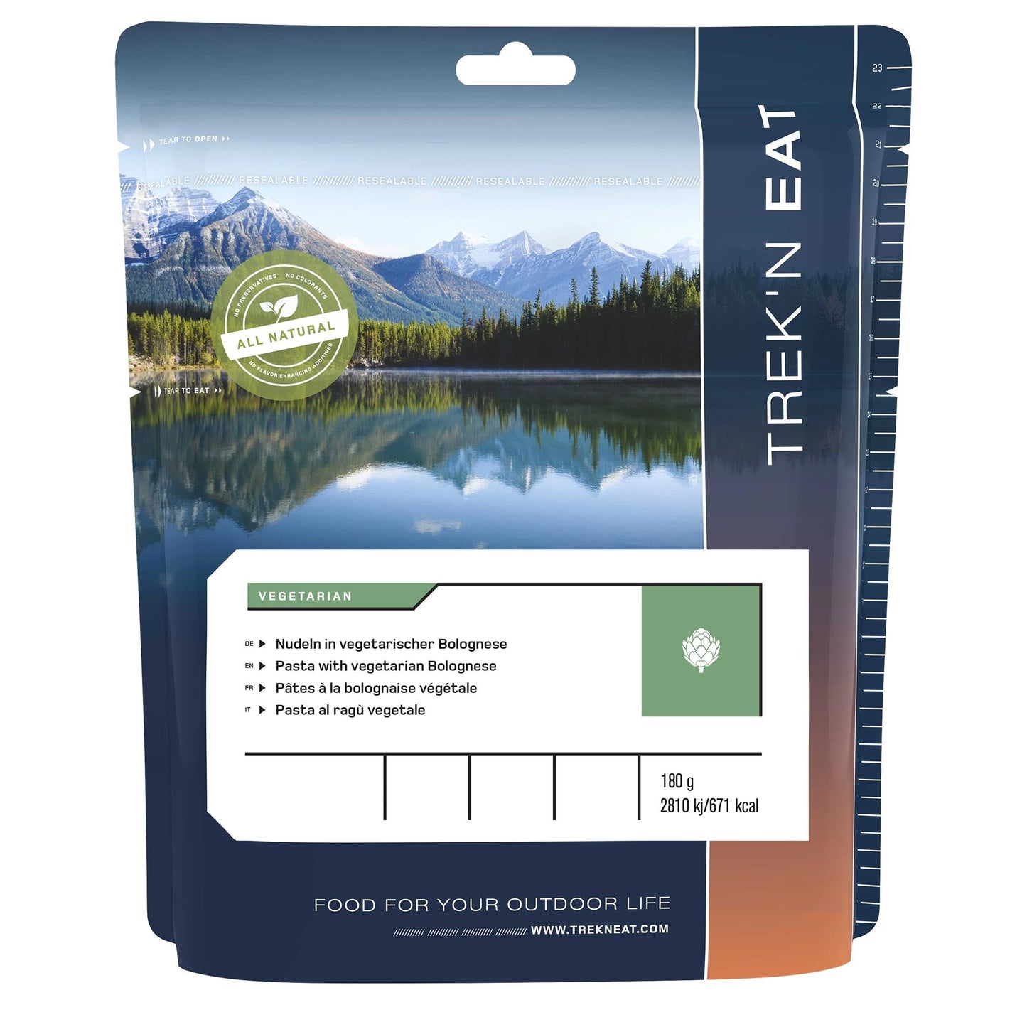 Trek'n Eat Pâtes bolognaises végétariennes