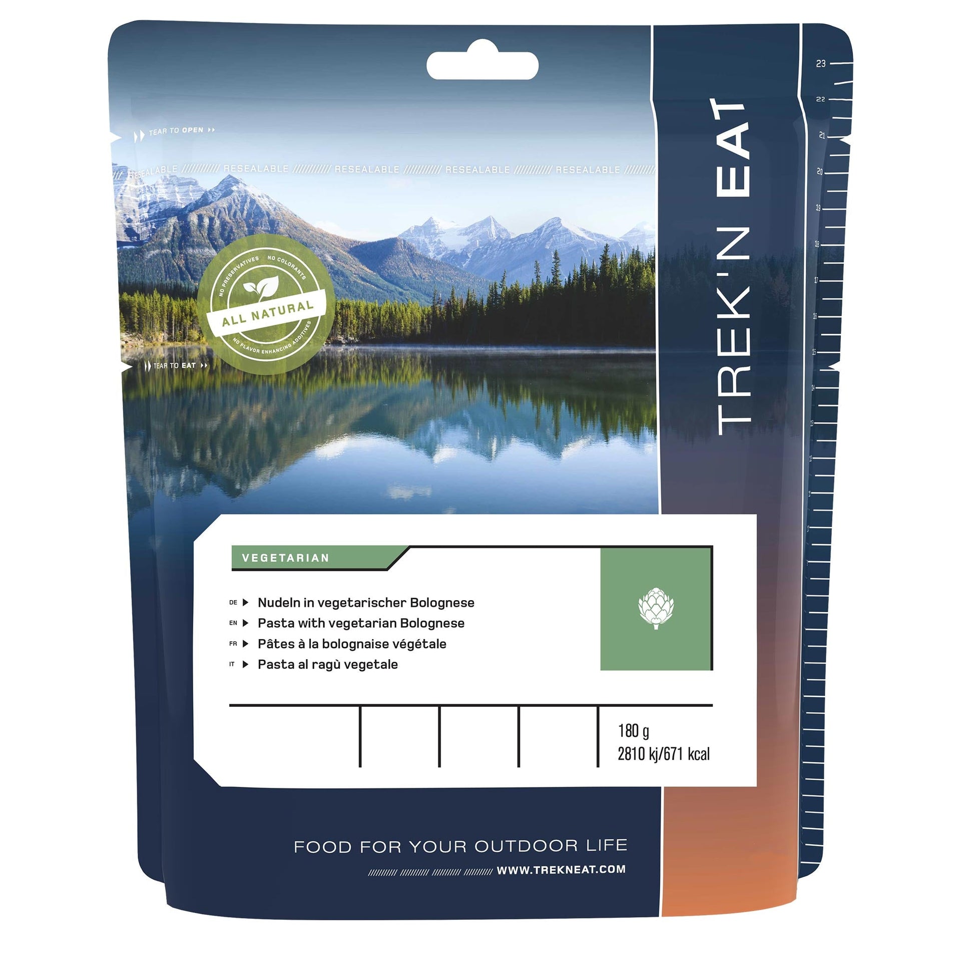 Trek'n Eat Pâtes bolognaises végétariennes
