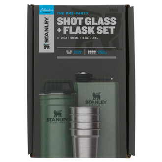 Set flasque et verres à schnaps 0,236 L
