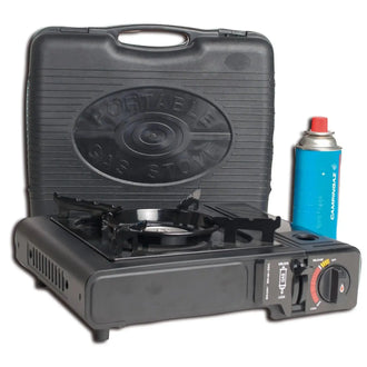 Réchaud à gaz de camping avec allumage piézo pour gaz butane