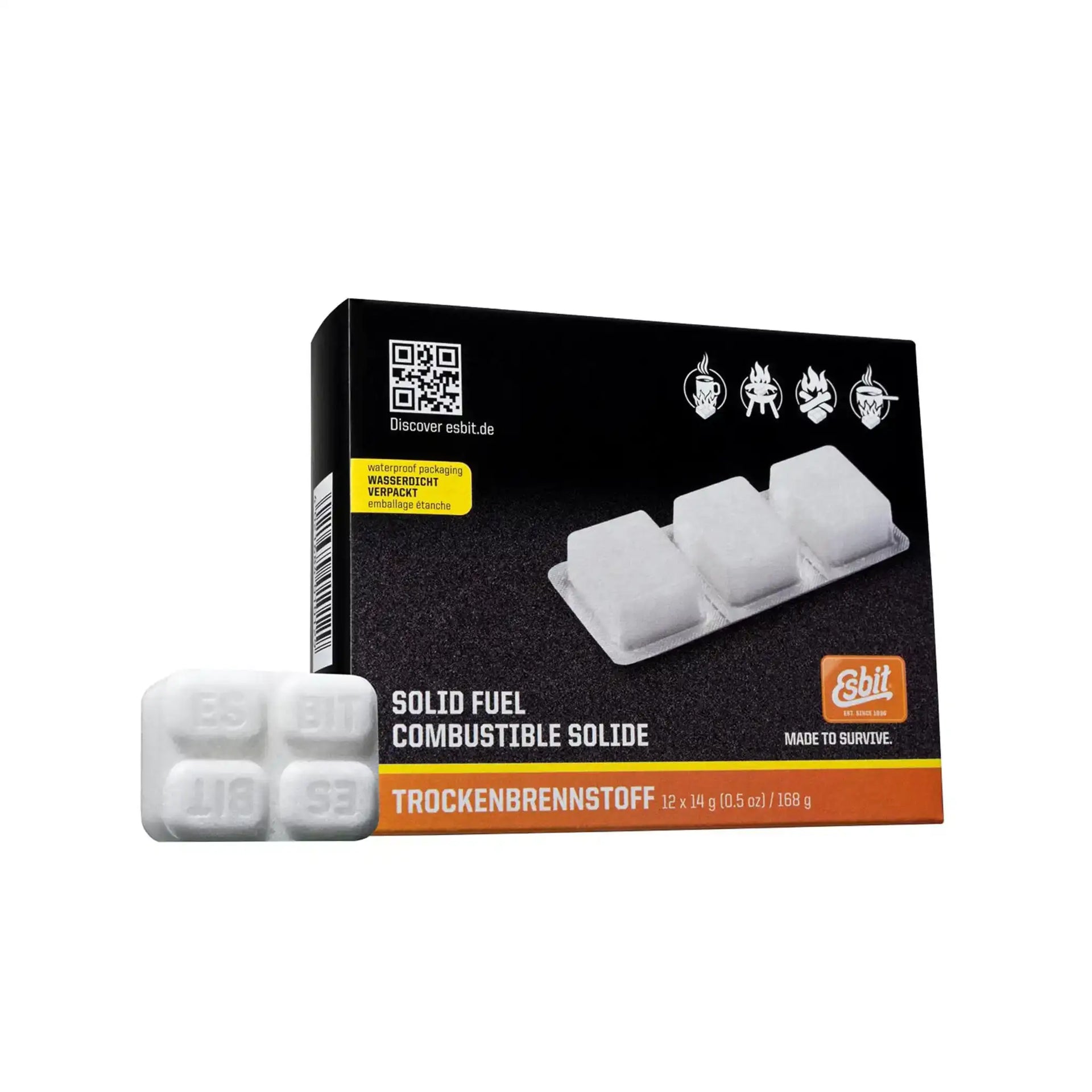 Esbit Trockenbrennstoff-Tabletten 12 x 14 g - ASMC