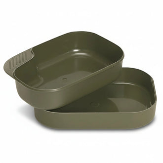 Set de vaisselle Camp-A-Box 2 pcs olive