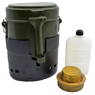 Batterie de cuisine avec réchaud d’occasion