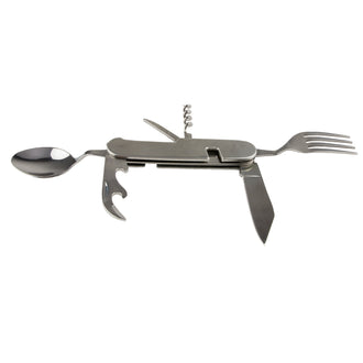 Set coutellerie camping 6 en 1