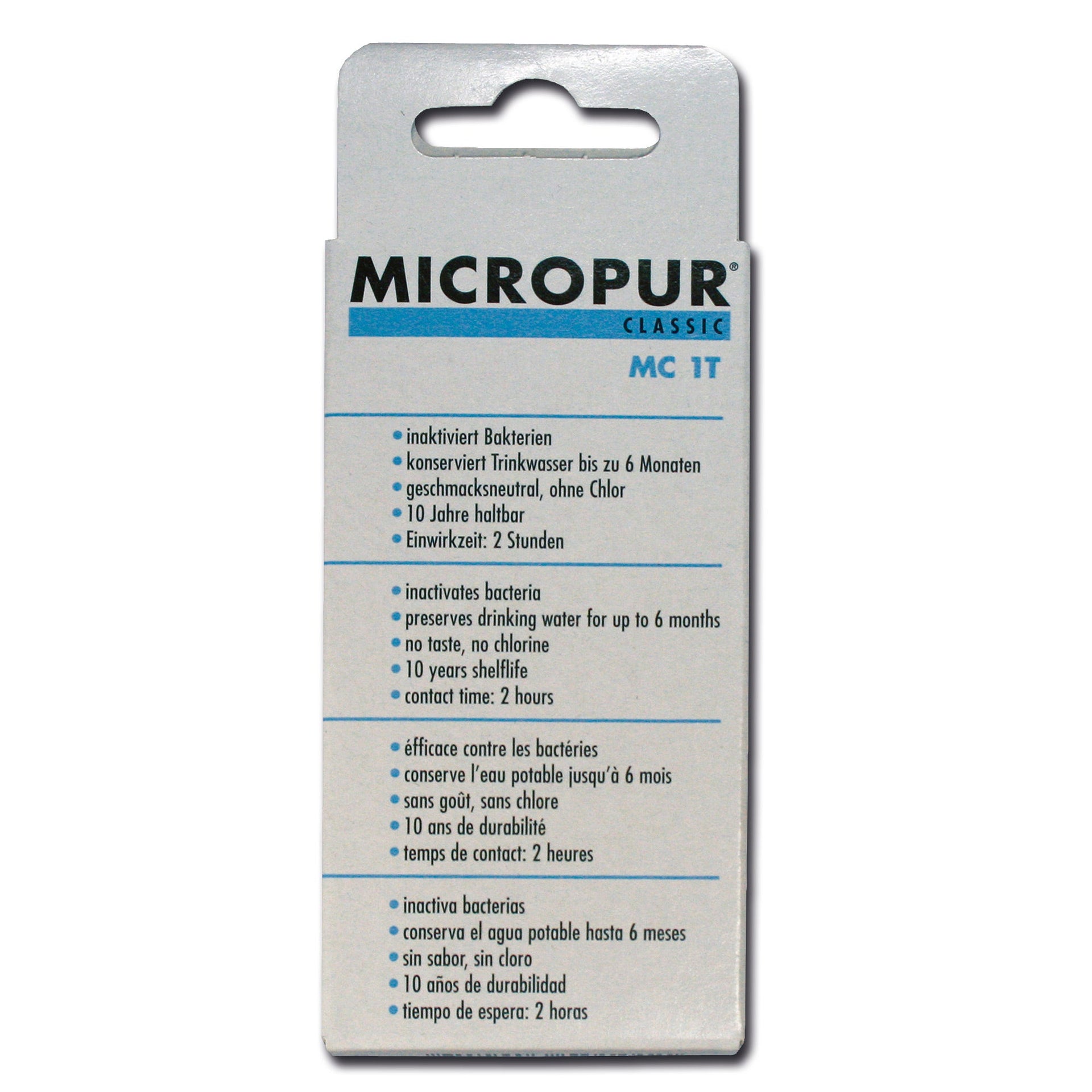 Micropur Classic MC 1T 100 pcs