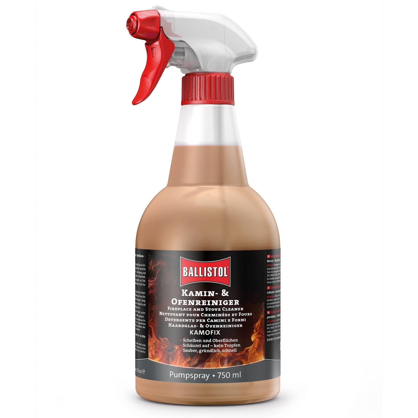 Kamofix nettoyant cheminée, four et barbecue 750 ml
