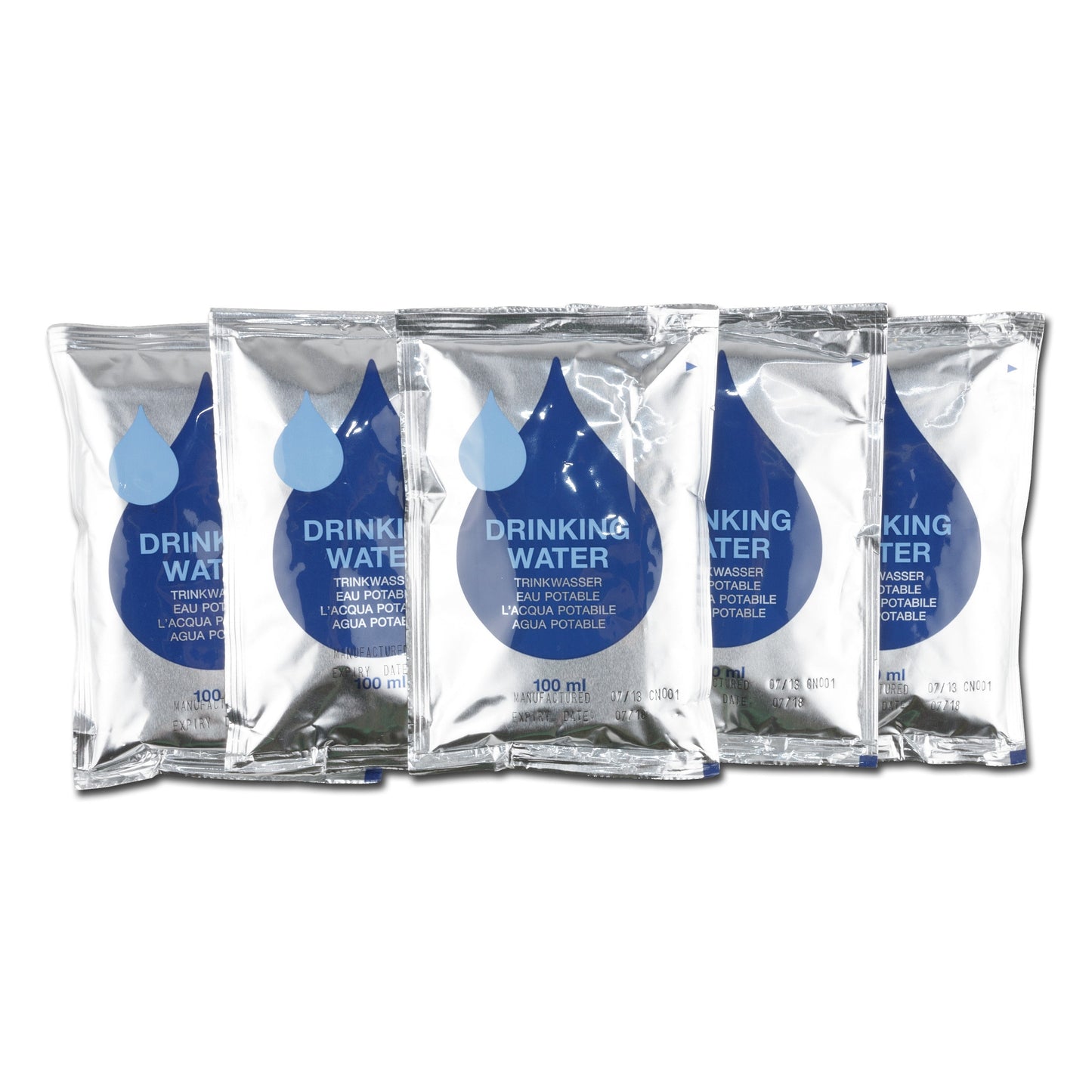 Eau potable Emergency lot de 5 sachets