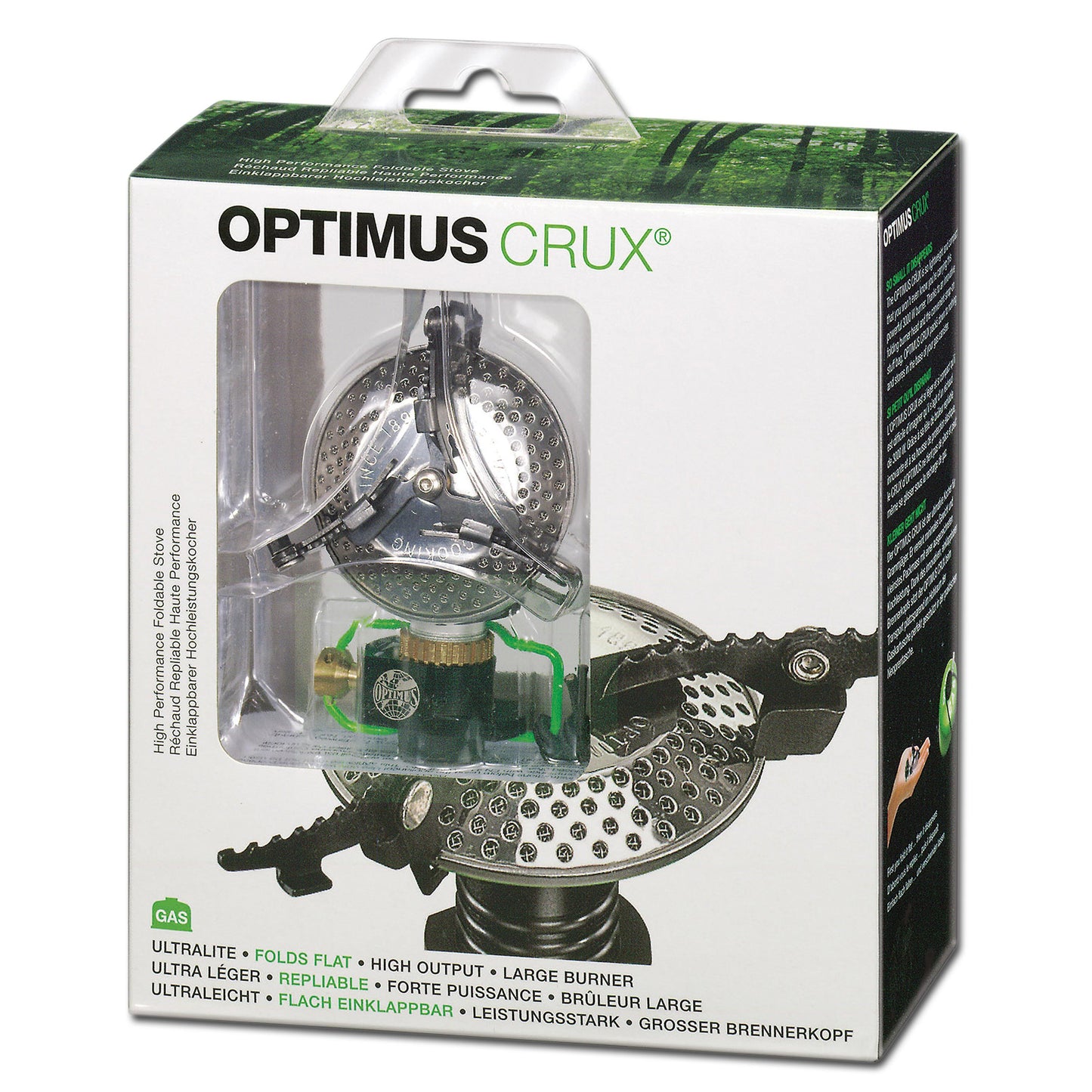 Optimus Réchaud à gaz Crux