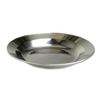 Assiette profonde inox
