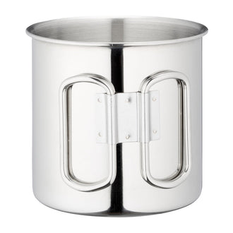 Tasse camping acier inoxydable 450 ml