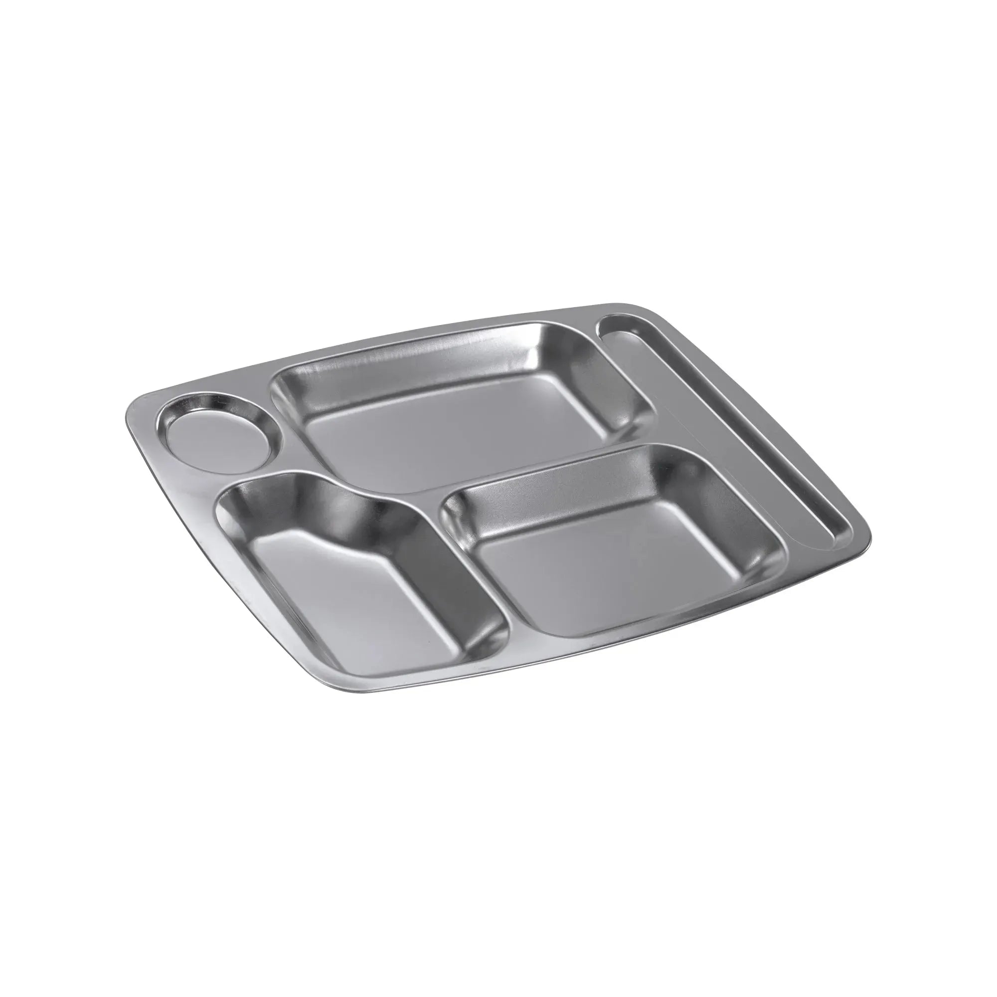 Station De Garniture à Pizza 5 Compartiments Inox - Boîte à Épices Avec Couvercle Anti-Poussière