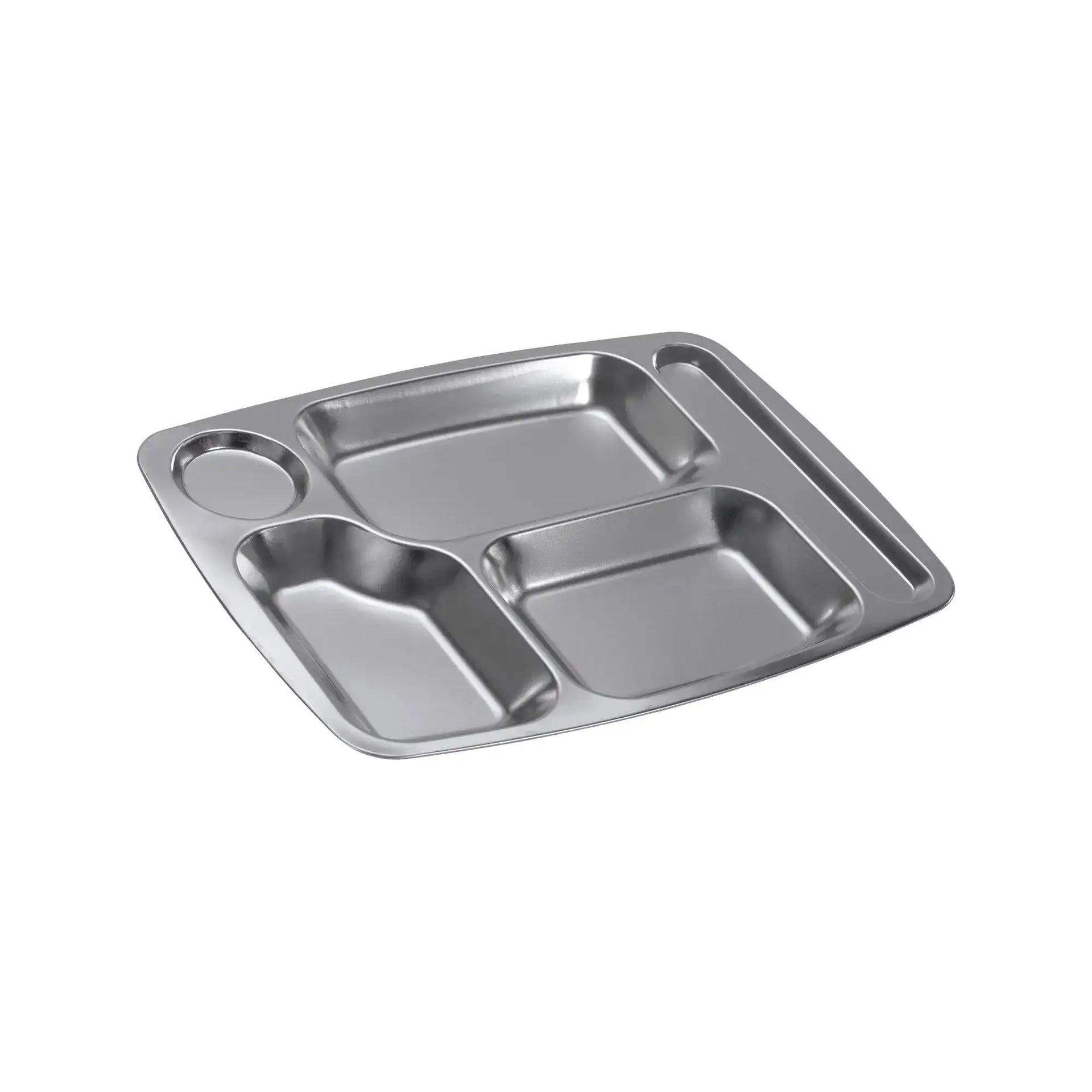 mfh-kantinenplatte-edelstahl-5-faechern-ansicht-1