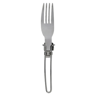 Fourche pliante en acier inoxydable