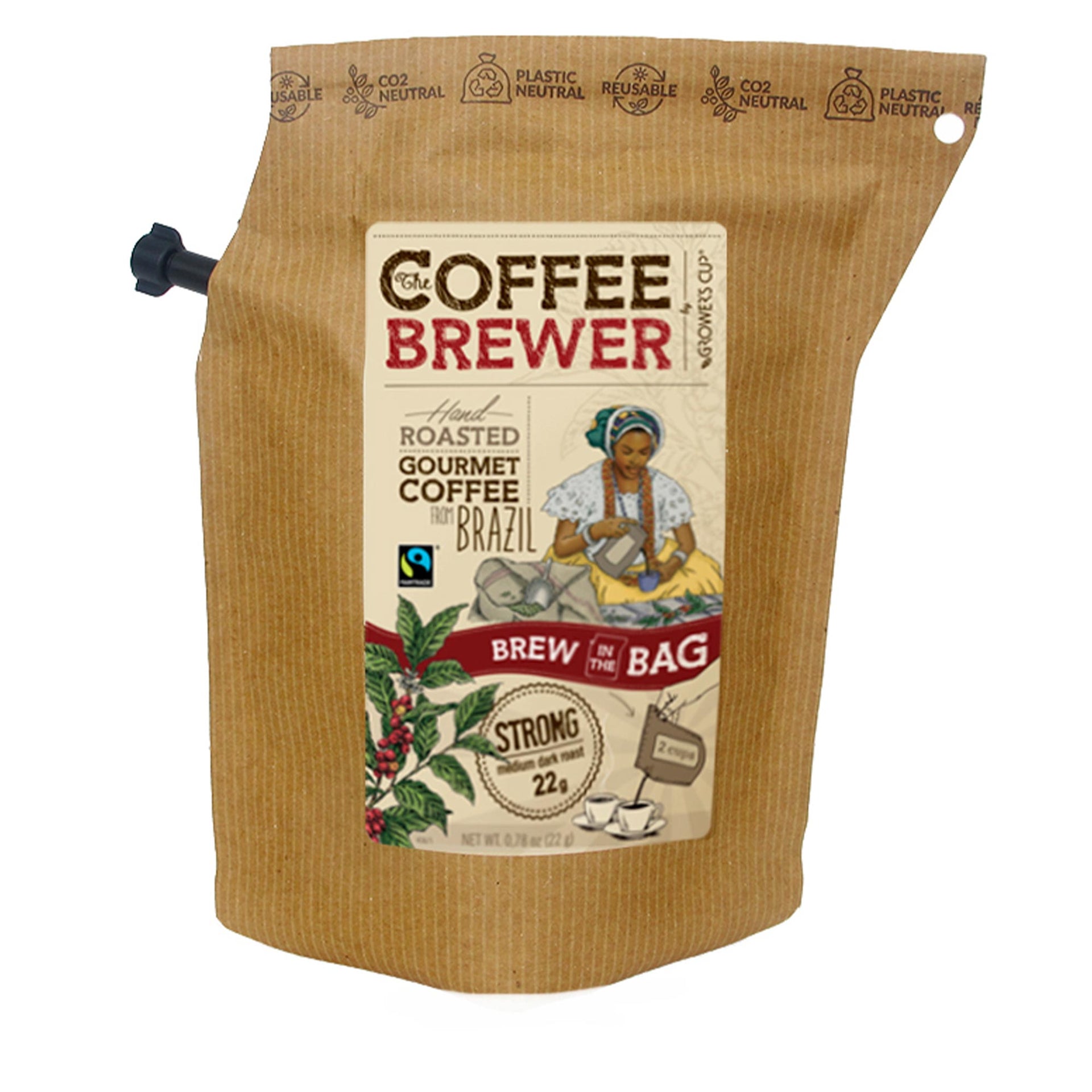 Caffée 2 Cups Brazil 22 g