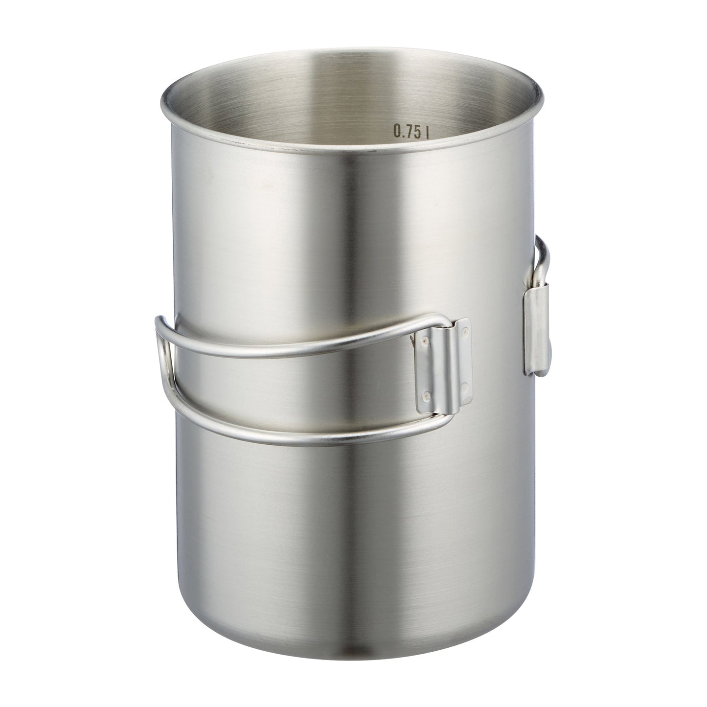 Tasse avec poignée 850 ml argentée