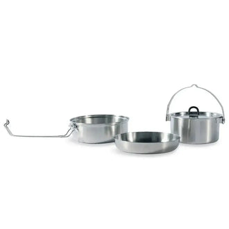 Set de cuisine Camp Set Large acier inoxydable