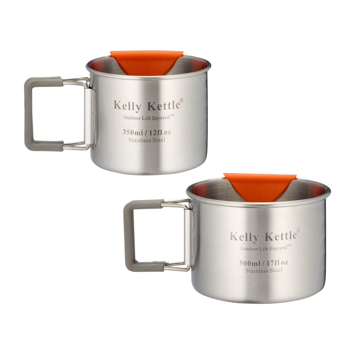 Ensemble tasses acier inoxydable