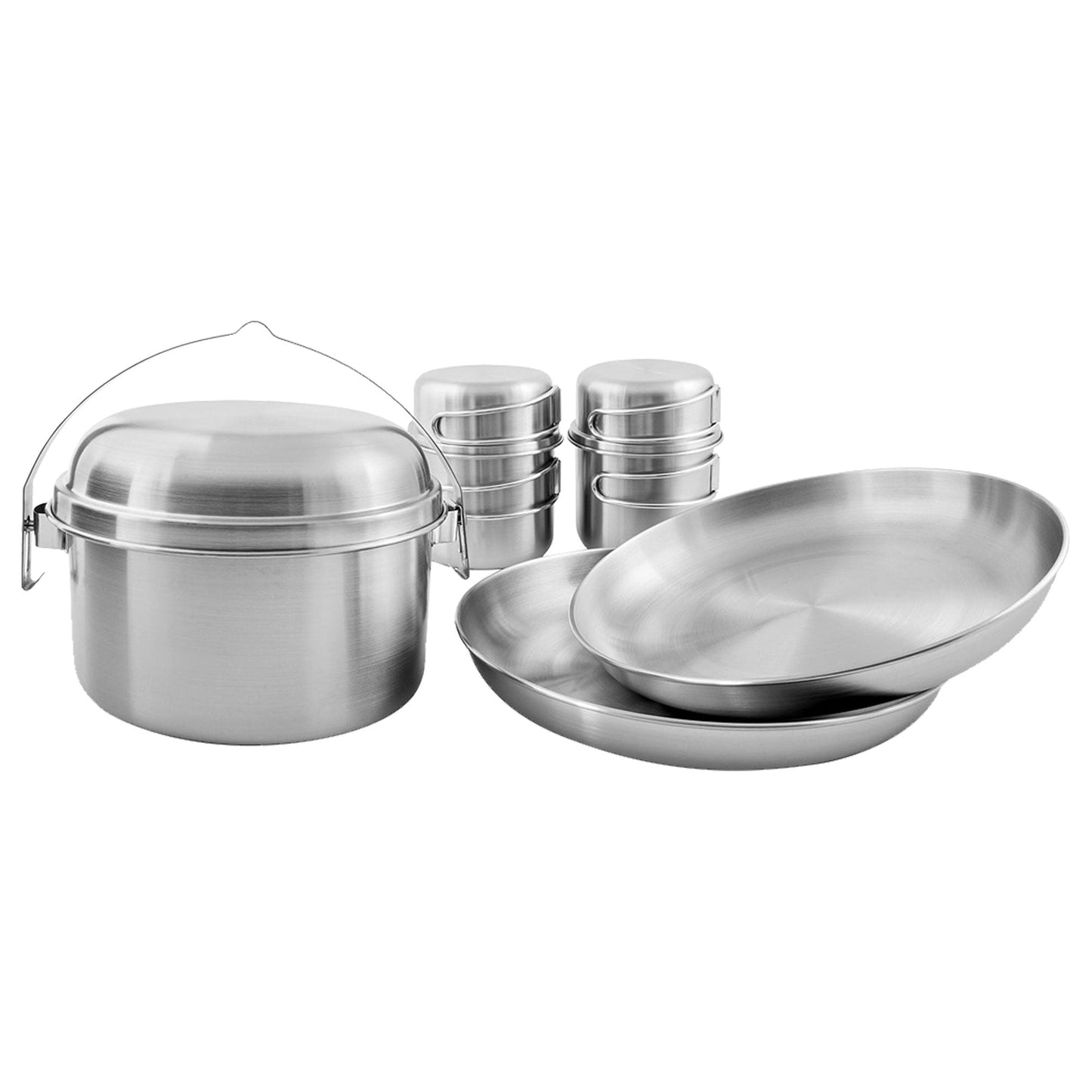 Vaisselle Picnic Set II acier inoxydable