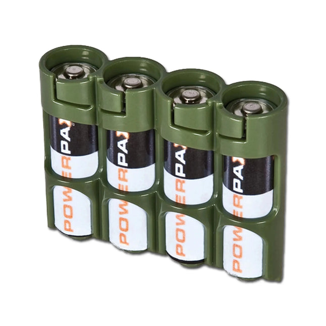 Porte‑piles Powerpax SlimLine 4 x AA