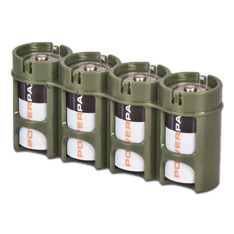 Porte-piles Powerpax 4 x C4 olive