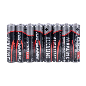 Piles Alcalines AAA 1.5 V Lot de 8