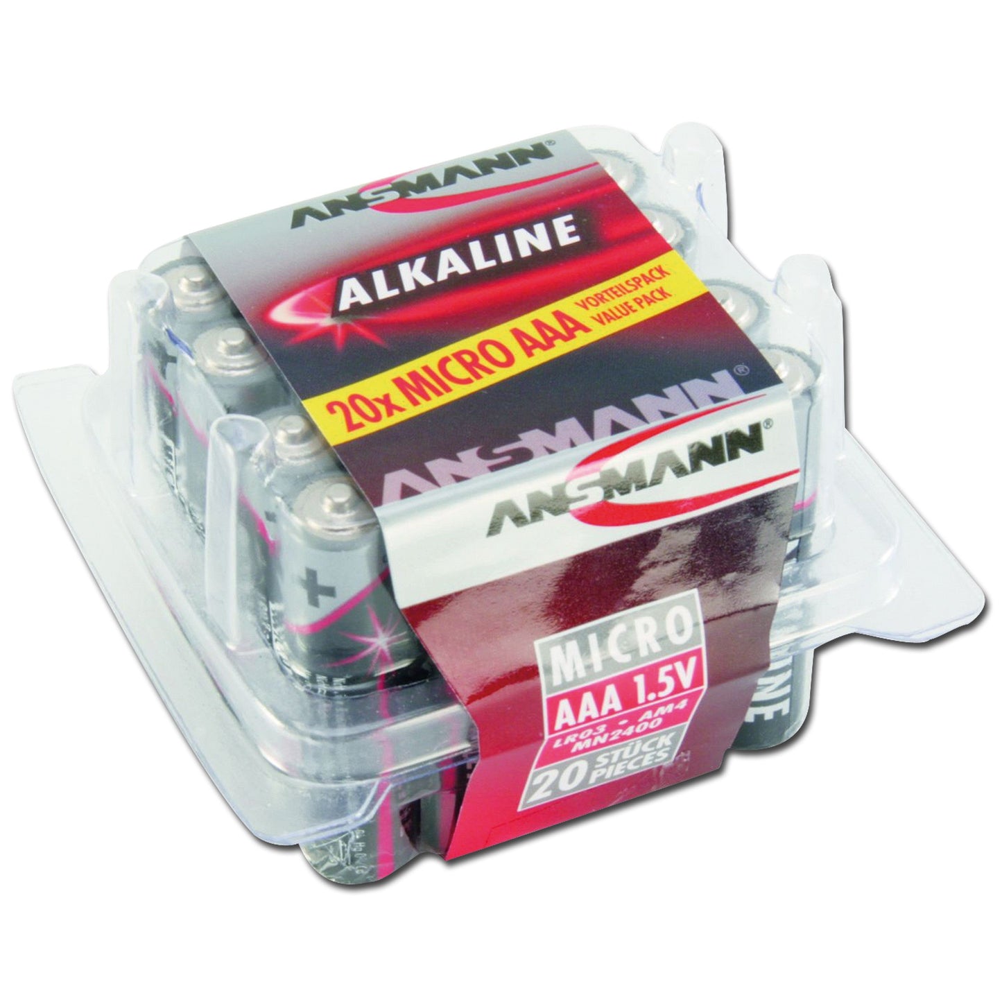 Piles  Micro AAA Red-Line boîte de 20