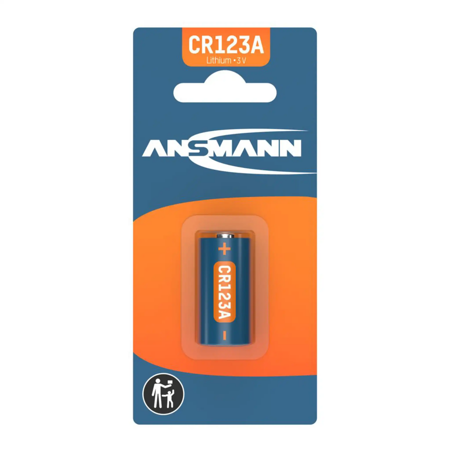 Batterie photo lithium CR123A