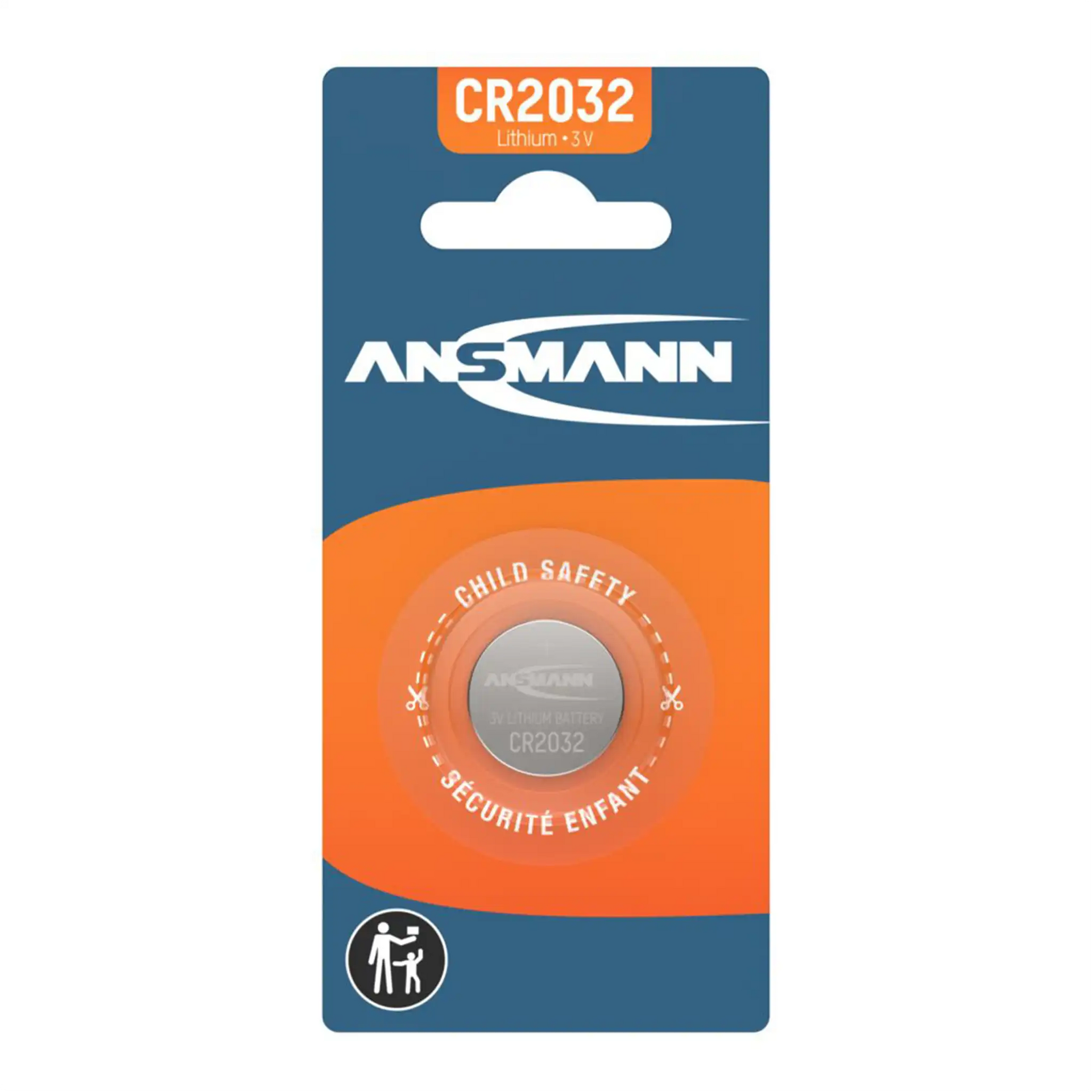 Pile bouton au lithium CR2032
