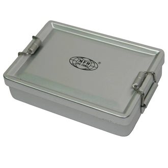 Boîte en aluminium couleur argent