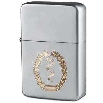 Briquet à gaz avec gravure Secouriste