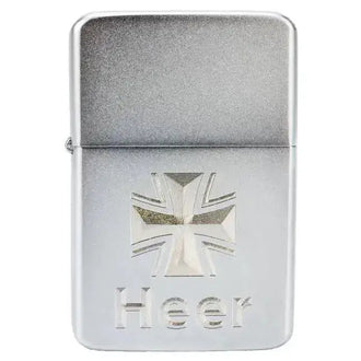 Briquet Z-Plus gaz avec gravure HEER