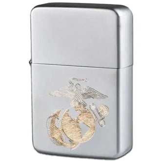Briquet Z-Plus gaz avec gravure USMC
